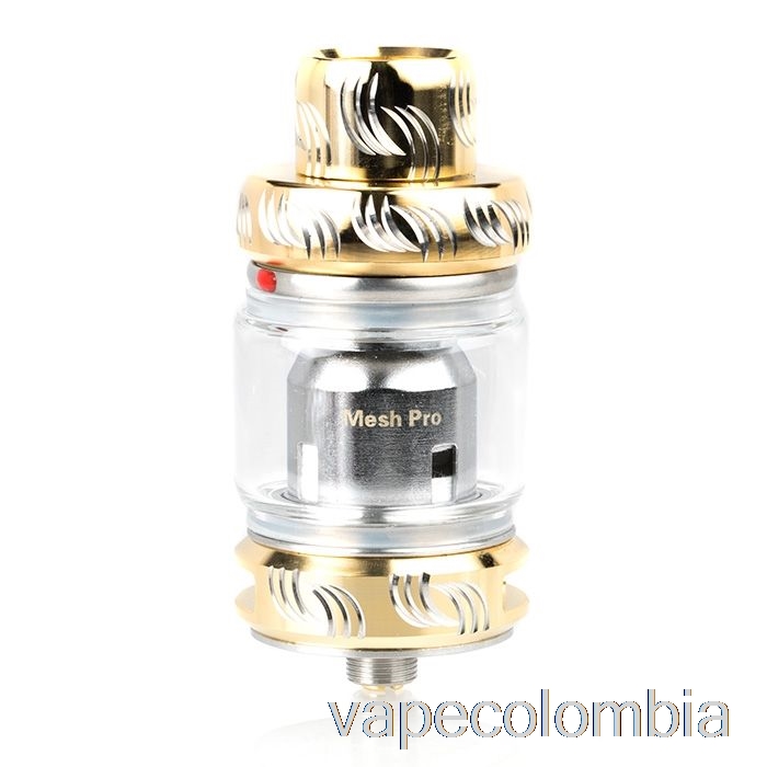 Vape Desechable Freemax Mesh Pro Tanque Sub-ohm Metal Dorado